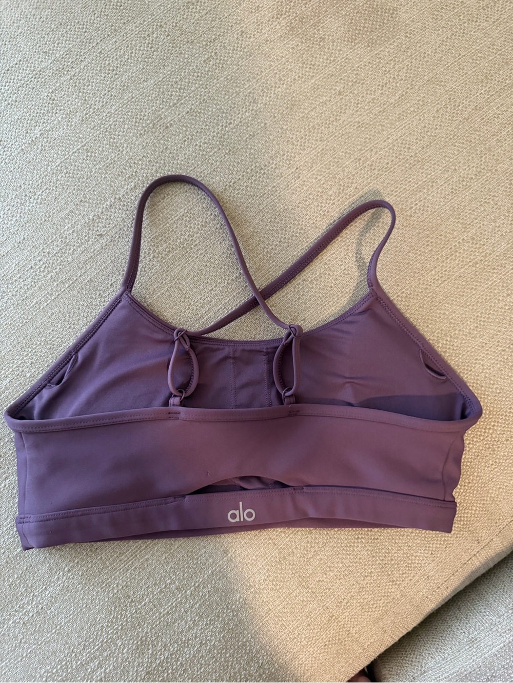 ALO Yoga Purple Sports Bra